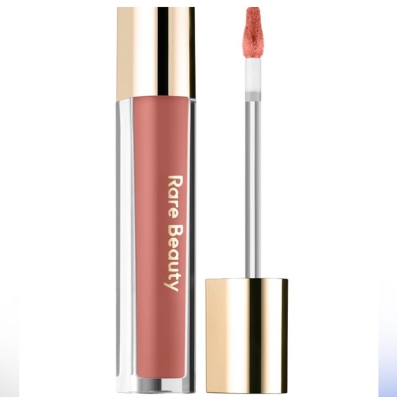 Rare Beauty Glossy Balm Nearly Neutral Like New Lip Gloss Shine Selena Gomez Tan - Picture 1 of 16